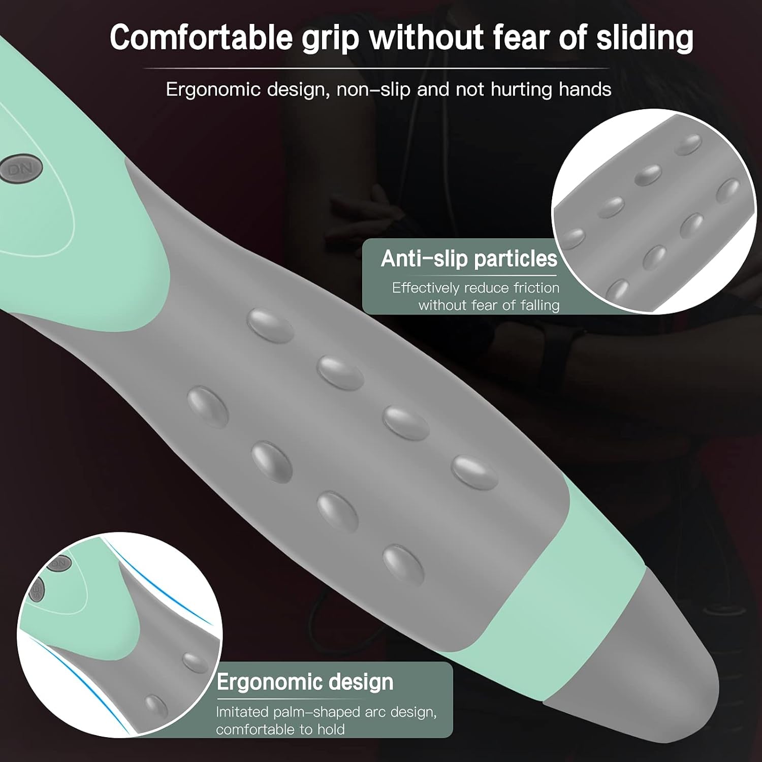 Jump Rope, Digital Weighted Handle Workout Jumping Rope with Calorie Counter for Fitness Exercise Boxing, Cordless Skipping Rope for Adults, Men, Women, Kids, Girls